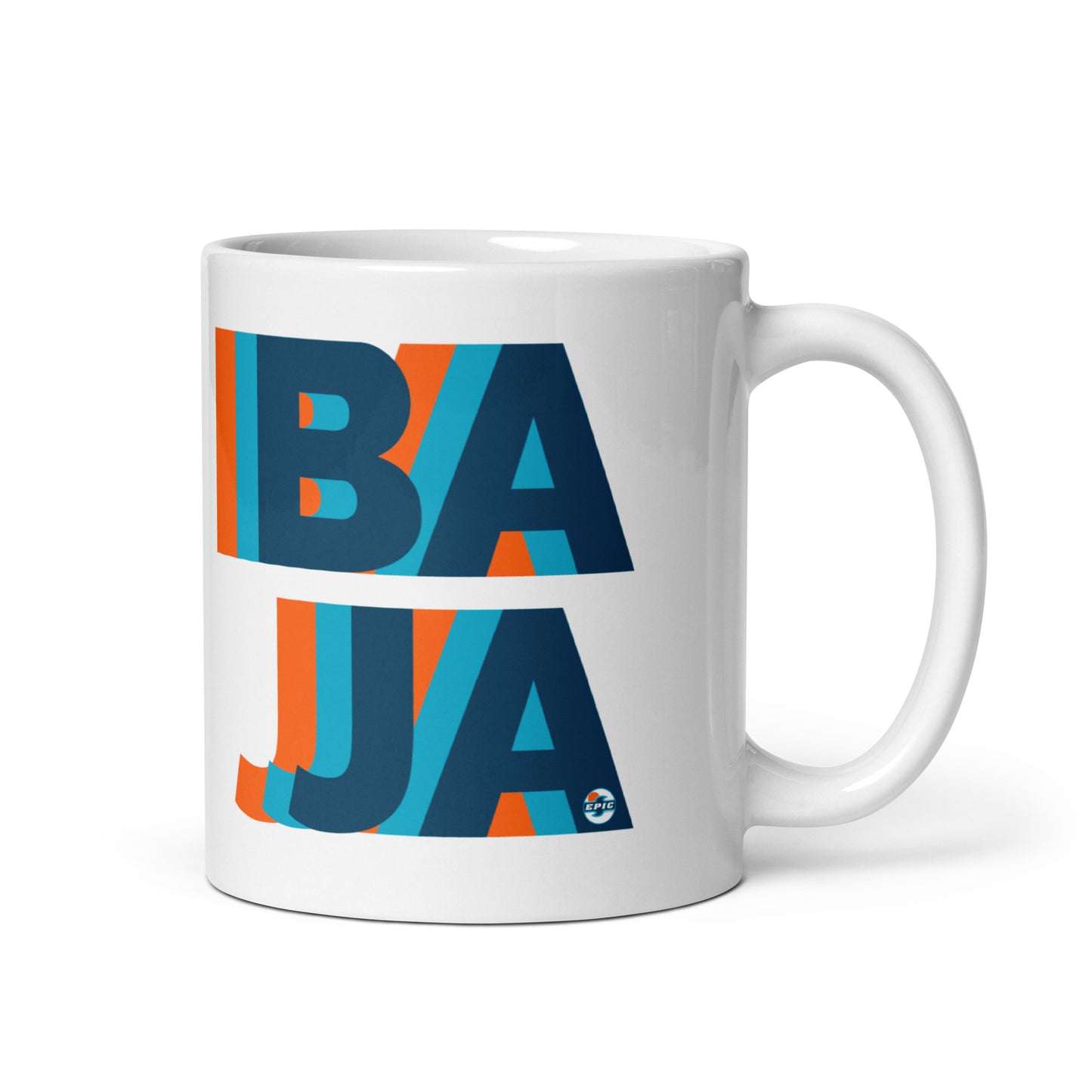 Baja - Epic Surf Tours - White Glossy Mug