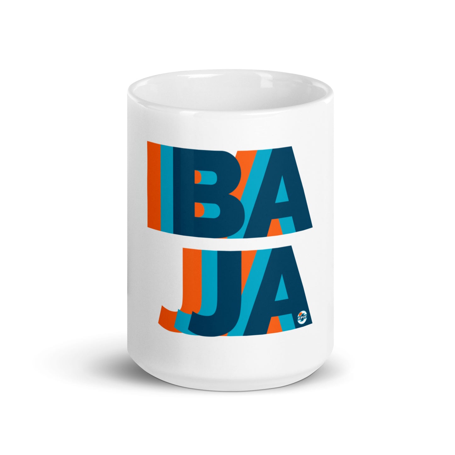 Baja - Epic Surf Tours - White Glossy Mug