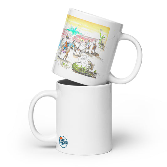 Epic Adventure - Eva Collection - White Glossy Mug