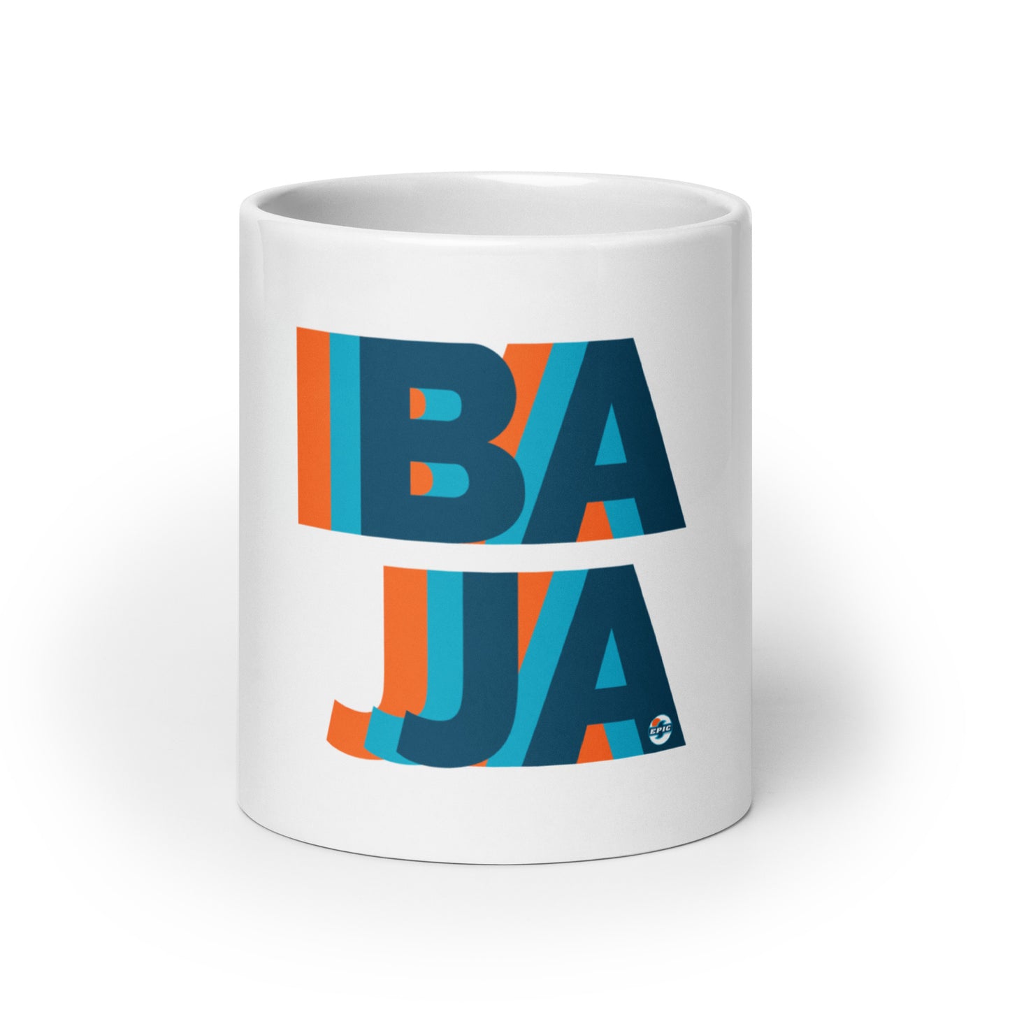 Baja - Epic Surf Tours - White Glossy Mug